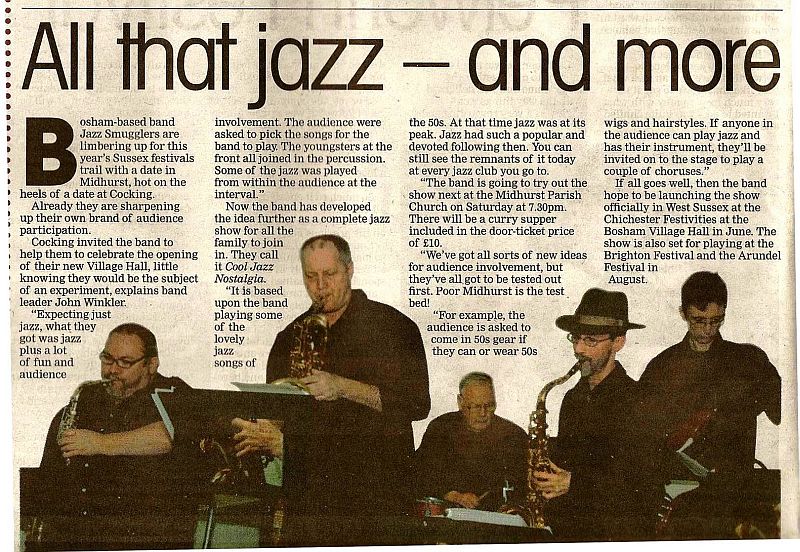 Review from Chichester Observer, 3rd March 2011